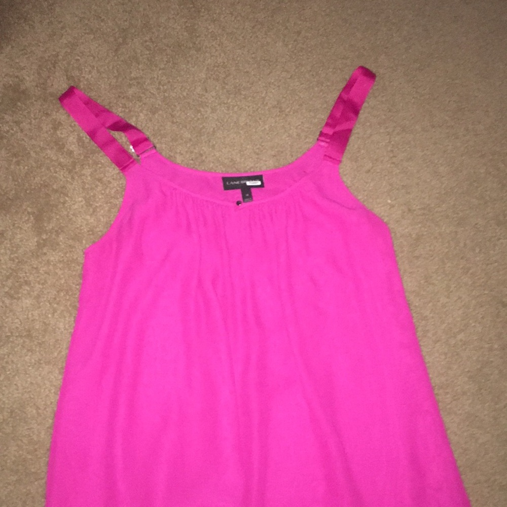 Lane Bryant vibrant pink tank